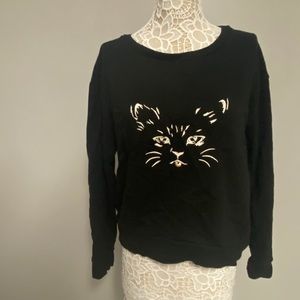 Black Cat Sweatshirt